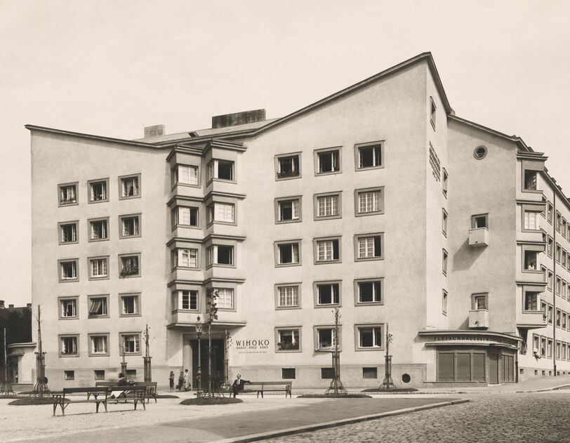 Historische Aufnahme des Blathofs, aus den 20er Jahren des vorigen Jahrhunderts. 